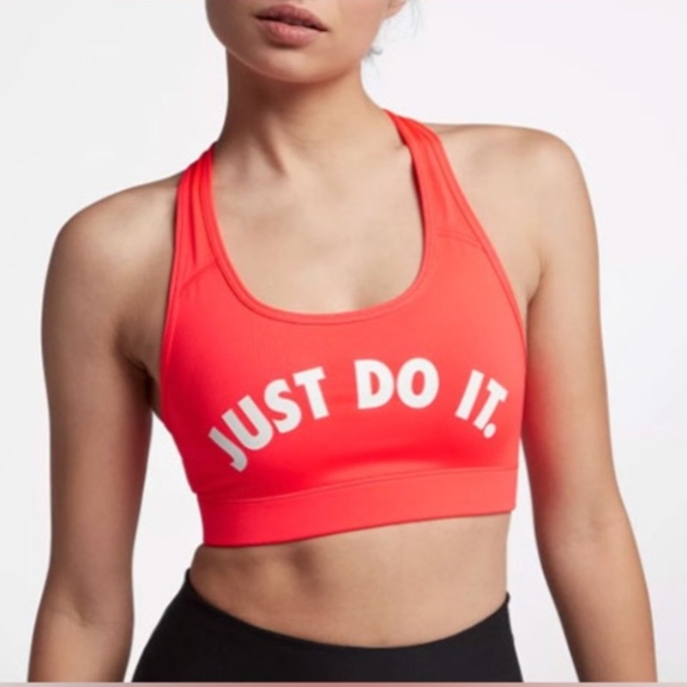 Nike Victory Just Do It Dri Fit Sports Bra